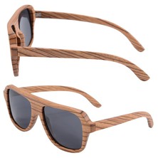 Lesena sončna očala Bonatura, polarizirane leče, UV 400