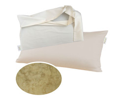 VOLNENI VZGLAVNIK XLL <br>(OVČJA VOLNA) +PREVLEKA XLL<br /><span>(40X80 CM)</span>