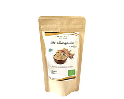BIO AŠVAGANDA/ASHWAGANDHA <br>V PRAHU<br /><span>(150 G)</span>