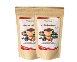 ANTIOKSIDANTI MIX V PRAHU<br>ARONIJA, ŠIPEK, KAKAV, GROZDNE<br /><span>(2 x 400 G)</span>