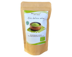 BIO ZELENI DETOX MIX V PRAHU<br>MORINGA, JEČMEN IN PŠENIČNA T.<br /><span>(600 G)</span>