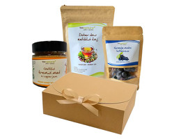 DOBER DAN <br>DARILNI PAKET<br /><span>(MED, ČAJ, PRIGRIZEK)</span>