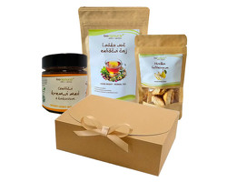 LAHKO NOČ <br>DARILNI PAKET<br /><span>(MED, ČAJ, PRIGRIZEK)</span>