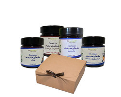 MARMELADNI UŽITKI <br>DARILNI PAKET<br /><span>(ŠTIRI MARMELADE)</span>